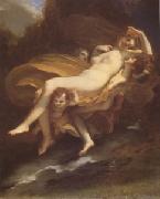 Pierre-Paul Prud hon The Abduction of Psyche (mk05) Spain oil painting reproduction